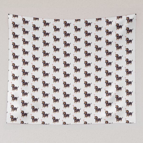 Item preview, Cute dachshund dog - cartoon sausage dog   designed and sold by Yarafantasyart.