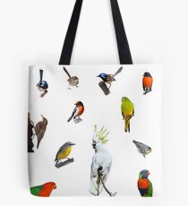 Australian Woodland Birds Tote Bag