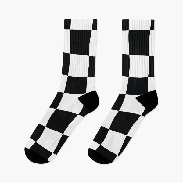 Item preview, Black and white check mod 1960s print designed and sold by LittleBettyMakes.