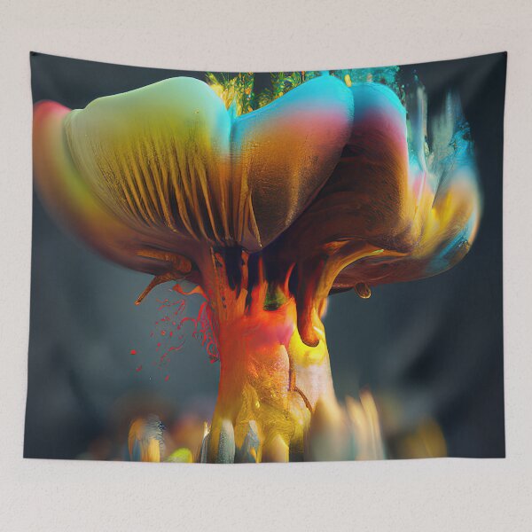 Item preview, Psychadelic Magic Mushroom TripArt #1 designed and sold by CoyoteStudio.