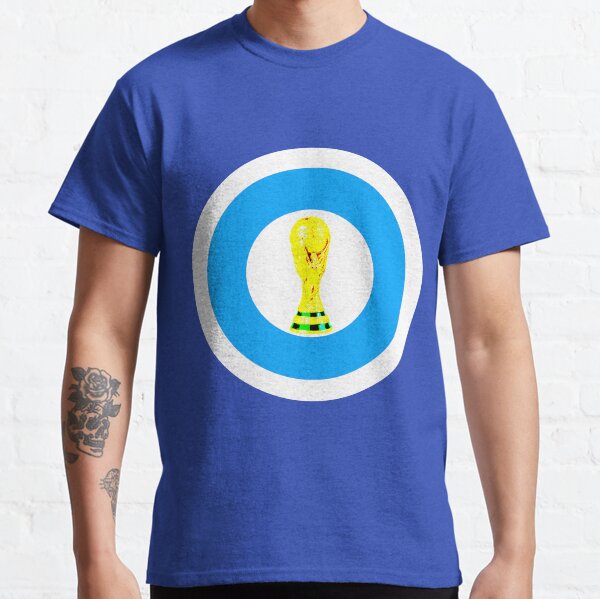 Vista previa del artículo con la obra «La Albiceleste Argentina Retro Mod roundel», diseñado y vendido por ModSupporters.