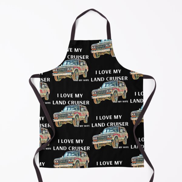 Item preview, I Love My Land Cruiser and my wife, LandCruiser ,Vintage 60 series, fj60,Toyota 1980, off road truck, fj40 Toyota trucks designed and sold by AkBrokeBikes.