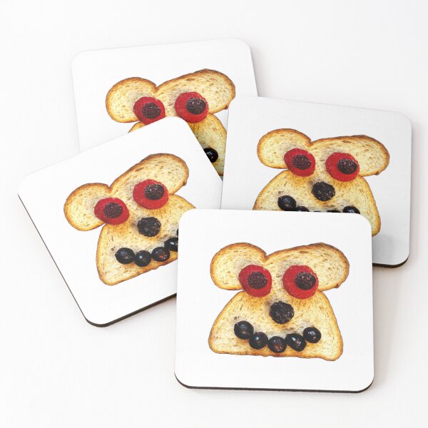 Item preview, Happy Bread and Berry Face designed and sold by TechLaughs.