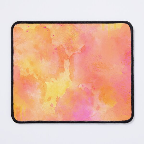 Item preview, Hot pink, yellow, orange abstract watercolor pattern designed and sold by thephoenixsoul.