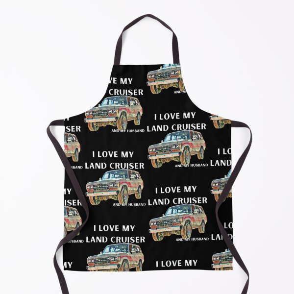 Item preview, I Love My Land Cruiser and my husband, LandCruiser ,Vintage 60 series, fj60,Toyota 1980, off road truck, fj40 Toyota trucks designed and sold by AkBrokeBikes.