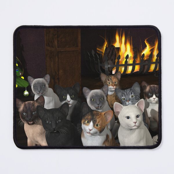 Item preview, Crowd Of Sceptical Cats designed and sold by Mythos57.