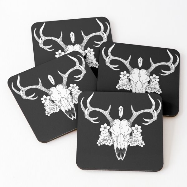 Item preview, Antlers designed and sold by CoffinBoneArt.
