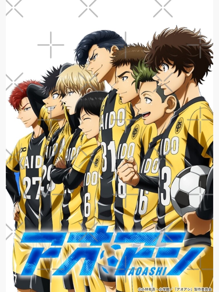 Aoashi Poster Canvas Anime Poster Soccer Ao Ashi Manga Ashito 