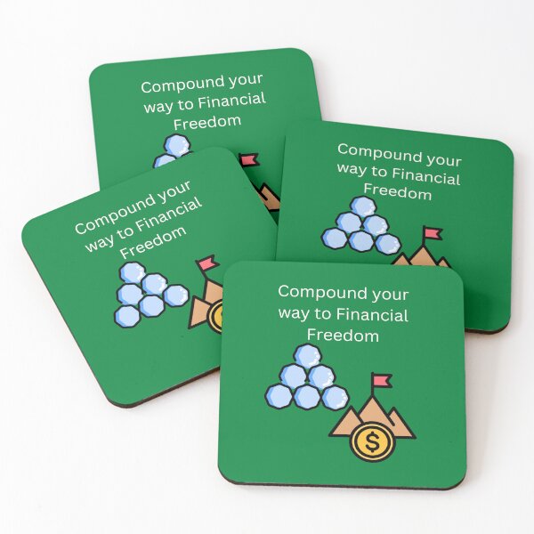 Item preview, Compound your way to Financial Freedom designed and sold by UpcomingTech.