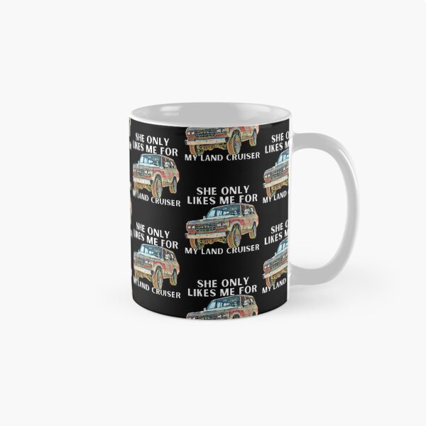 Item preview, She Only Likes Me For My Land Cruiser , LandCruiser ,Vintage 60 series, fj60,Toyota 1980, off road truck, fj40 Toyota trucks designed and sold by AkBrokeBikes.