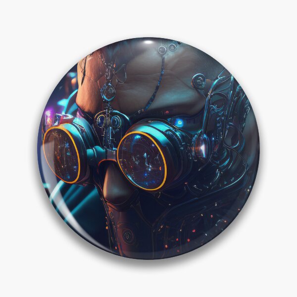 Item preview, Post Apocalyptical Cyberpunk Gunslinger designed and sold by AICreateWorlds.
