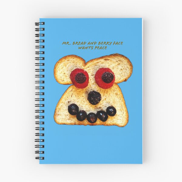 Item preview, Mr. Bread and Berry Face Wants Peace designed and sold by TechLaughs.
