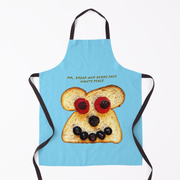 Item preview, Mr. Bread and Berry Face Wants Peace designed and sold by TechLaughs.