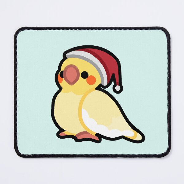 Item preview, X-Mas Birbs - Cockatiel (Lutino) designed and sold by blirbos.