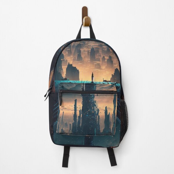 Item preview, View of the Cyberpunk City designed and sold by AICreateWorlds.