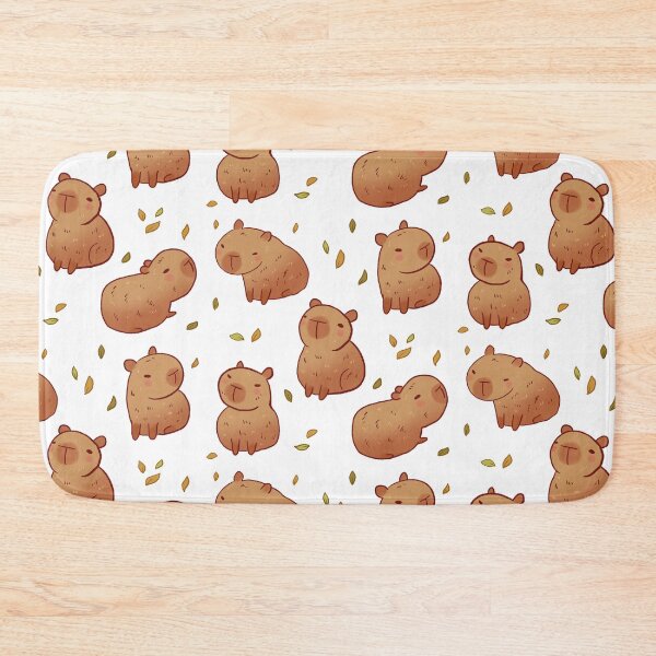 Item preview, Capybara illustration pattern  designed and sold by Mayarart.