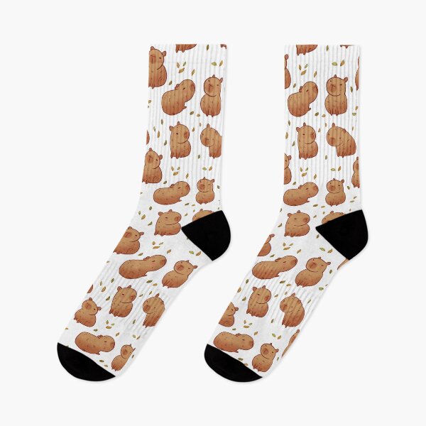 Item preview, Capybara illustration pattern  designed and sold by Mayarart.