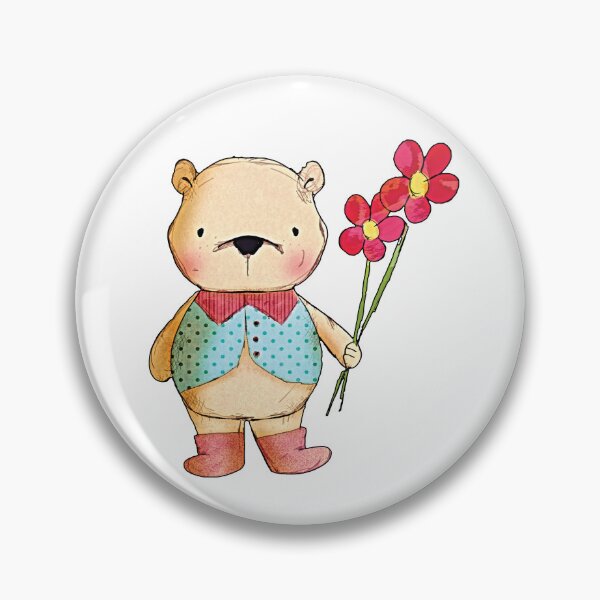 Item preview, Flower Bear designed and sold by Cathrine Elizabeth Blan.