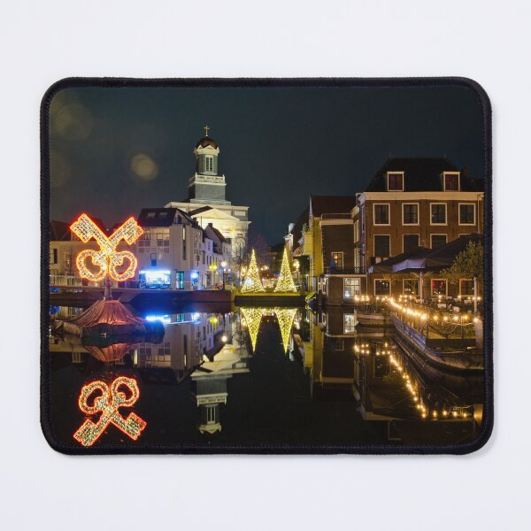 Item preview, Christmas in Leiden by the Catharinaburg bridge designed and sold by RichardGibb.