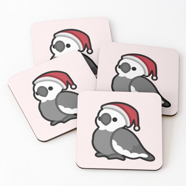 Item preview, X-Mas Birbs - Cockatiel (White-Faced) designed and sold by blirbos.