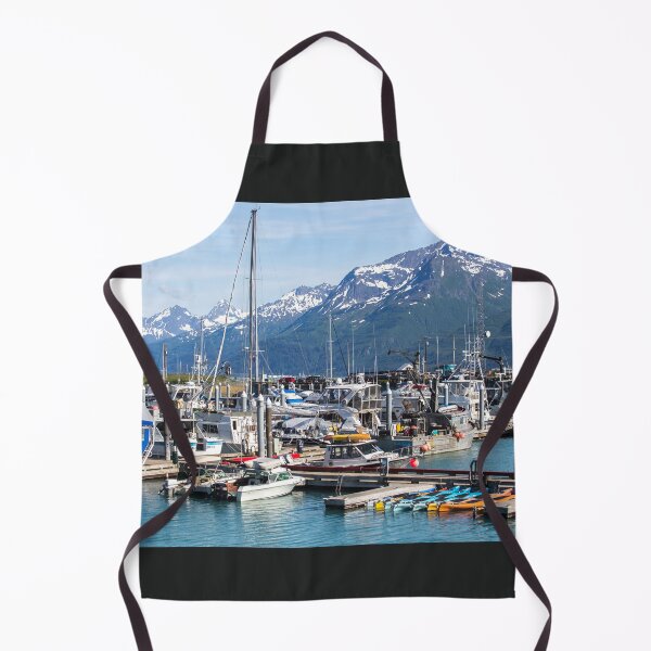 Item preview, USA. Alaska. Valdez. Port. Boats. designed and sold by vadim19.