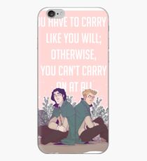 Carry On - Snowbaz iPhone Case