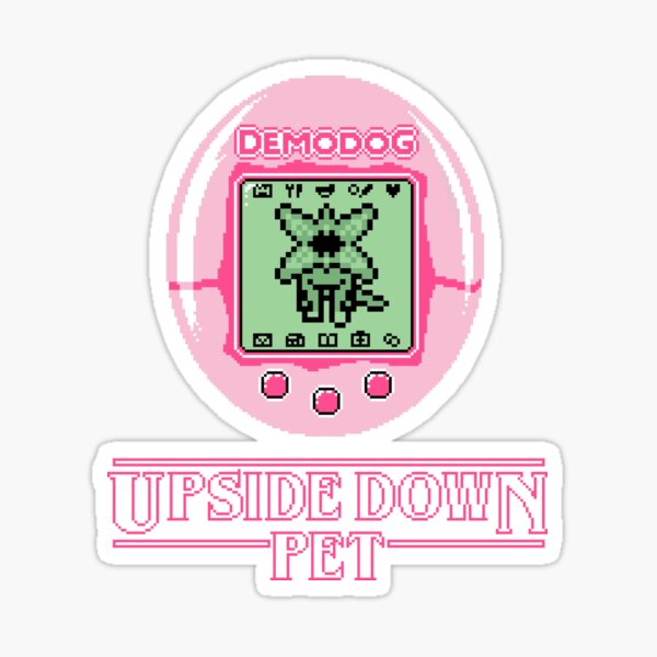 Stranger Things DEMODOG Tamagotchi  Sticker