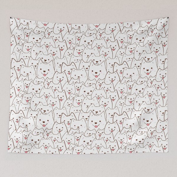 Item preview, Samoyed dog pattern designed and sold by Mayarart.