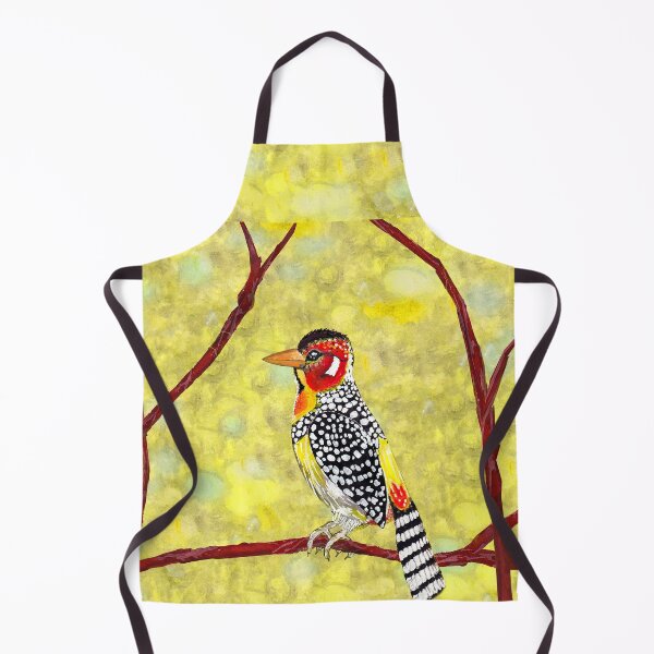 Item preview, Red-faced Spotted Yellow Warbler from Kenya designed and sold by KarendiBeeArts.