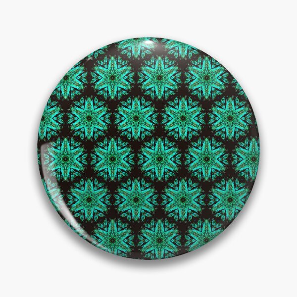 Item preview, Striking Turquoise and Black Honeycomb Seamless Pattern Print designed and sold by protegra.