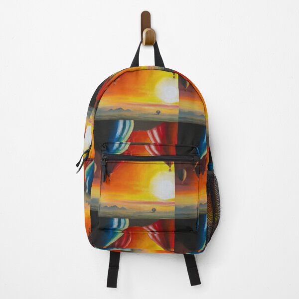 Item preview, oil painting of  hot air balloons with sunset designed and sold by kasha-shadow.