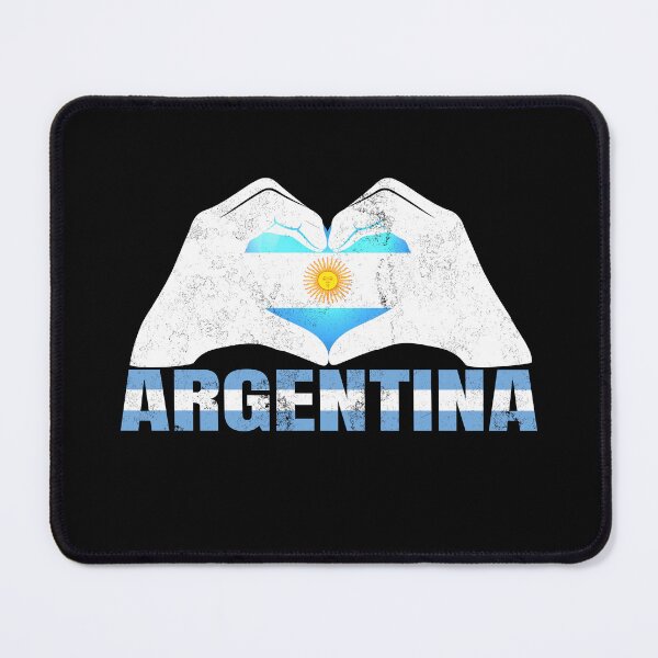 Item preview, I Love Argentina Hand Heart Argentine flag designed and sold by Sasikharn.