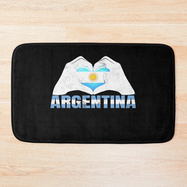 Item preview, I Love Argentina Hand Heart Argentine flag designed and sold by Sasikharn.