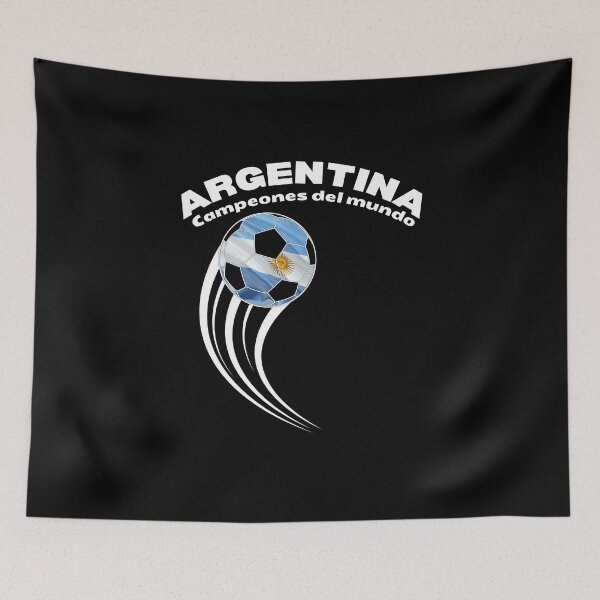 Item preview, Team Argentina World Champions (Campeones del mundo) designed and sold by pod-plus-plus.