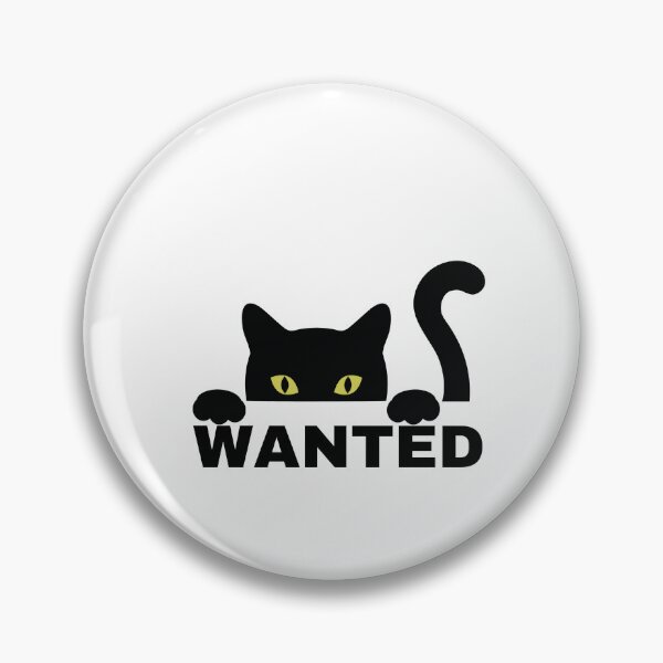 Item preview, Wanted Cat - Black Cat designed and sold by boomantique.