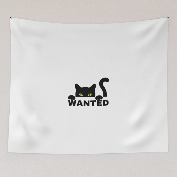 Item preview, Wanted Cat - Black Cat designed and sold by boomantique.