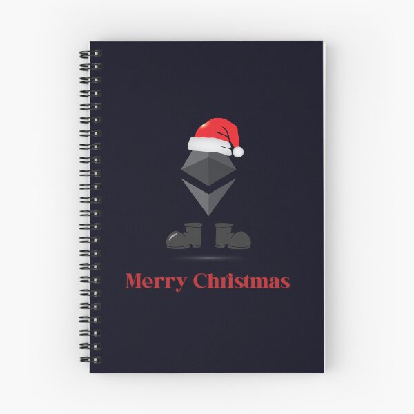 Artikelvorschau, Frohe Weihnachten mit Ethereum (ETH) entworfen und verkauft von Maxmoud93.