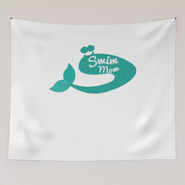 Item preview, Swim Mom Mermaid  designed and sold by Seas Wanda.