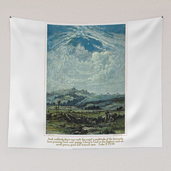 Item preview, Glory to God in the highest - Luke 2:13-14 designed and sold by Pictures With A Message.
