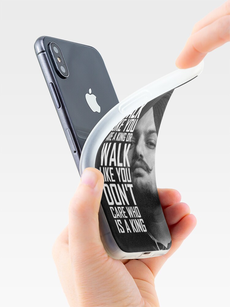 IPHONE XS MAX SIDHU MOOSEWALA PRINTED COVER