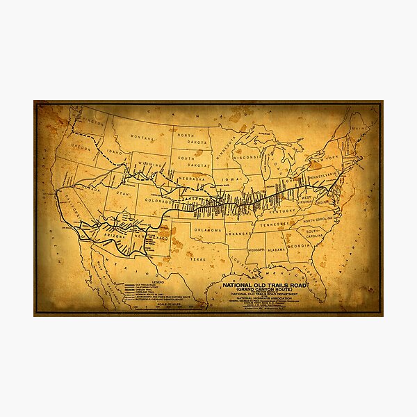 Item preview, Before Route 66 ... there was The National Old Trails Road  1915 designed and sold by Daniel Hagerman.