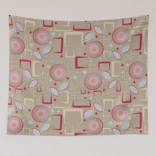 Item preview, Viva Magenta Retro 60 designed and sold by PerlaDesignArt.
