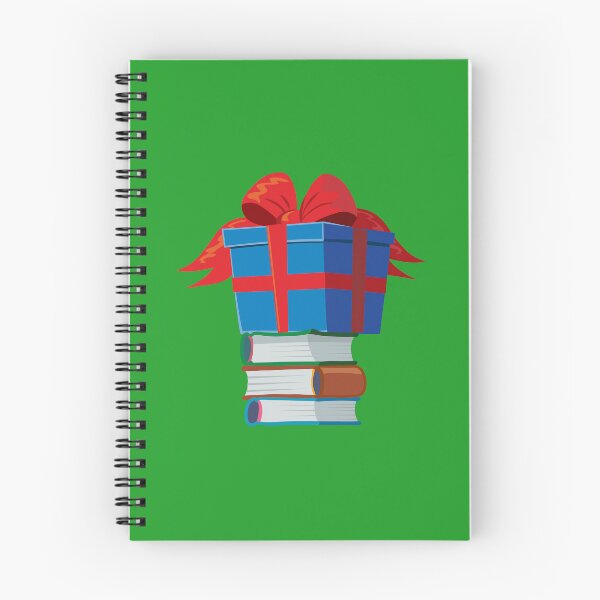 Item preview, gift package with a bow standing on stacked books designed and sold by duxpavlic.
