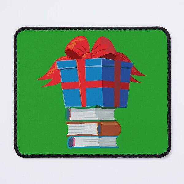 Item preview, gift package with a bow standing on stacked books designed and sold by duxpavlic.