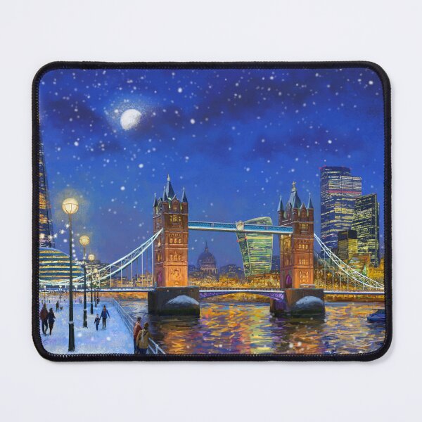 Item preview, Tower Bridge, London at Christmas designed and sold by Daniel Rodgers.