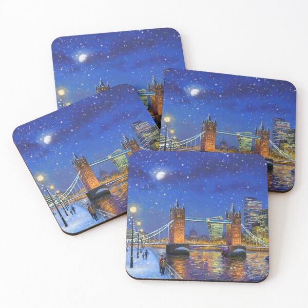 Item preview, Tower Bridge, London at Christmas designed and sold by Daniel Rodgers.