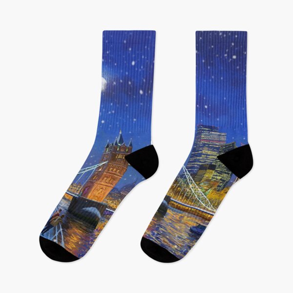 Item preview, Tower Bridge, London at Christmas designed and sold by Daniel Rodgers.