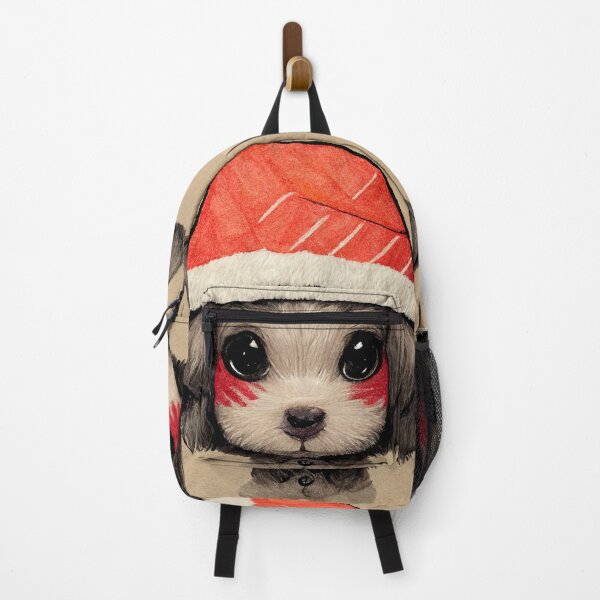 Item preview, Cute Chibi-Style Puppy in a Santa Hat #6 designed and sold by Galviato.