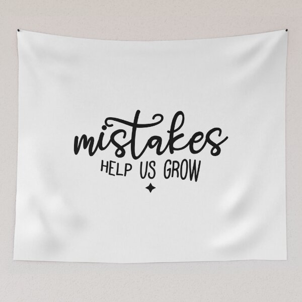 Item preview, Mistakes Help Us Grow designed and sold by FallInLoveCo.