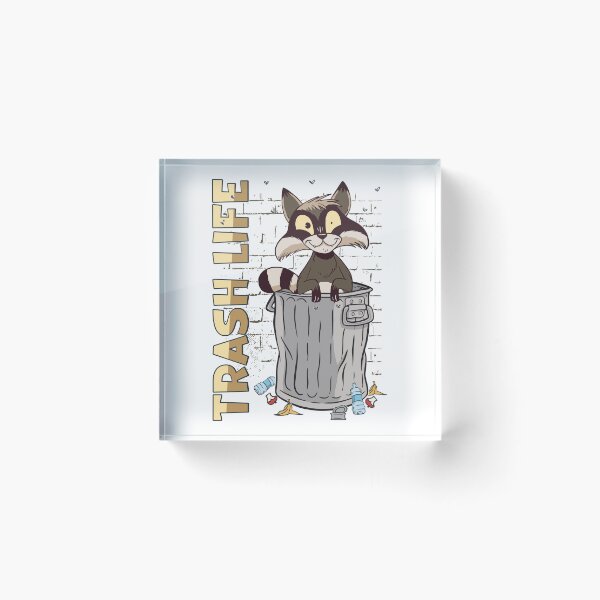 Item preview, Funny Raccoon -Trash Life designed and sold by Stil-Mix.